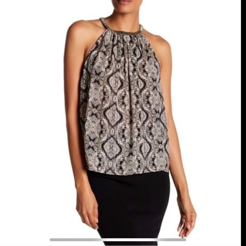 Joie Beaded Neck Tank - size XSmall